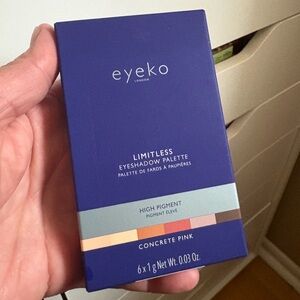 Eyeko Limitless Eyeshadow Palette LIMITLESS CONCRETE PINK, Brand New Never Used